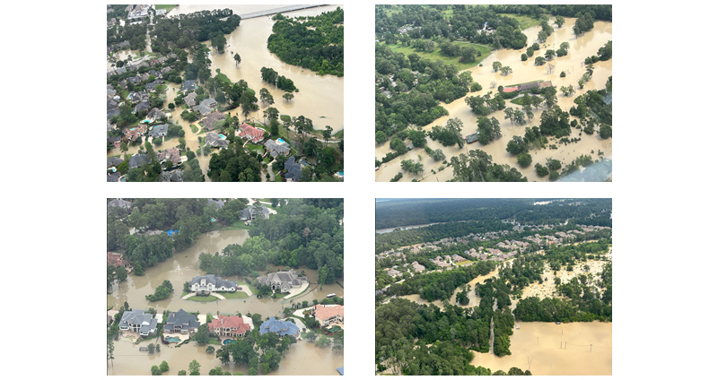 Kingwood Flooding Aerial View 3