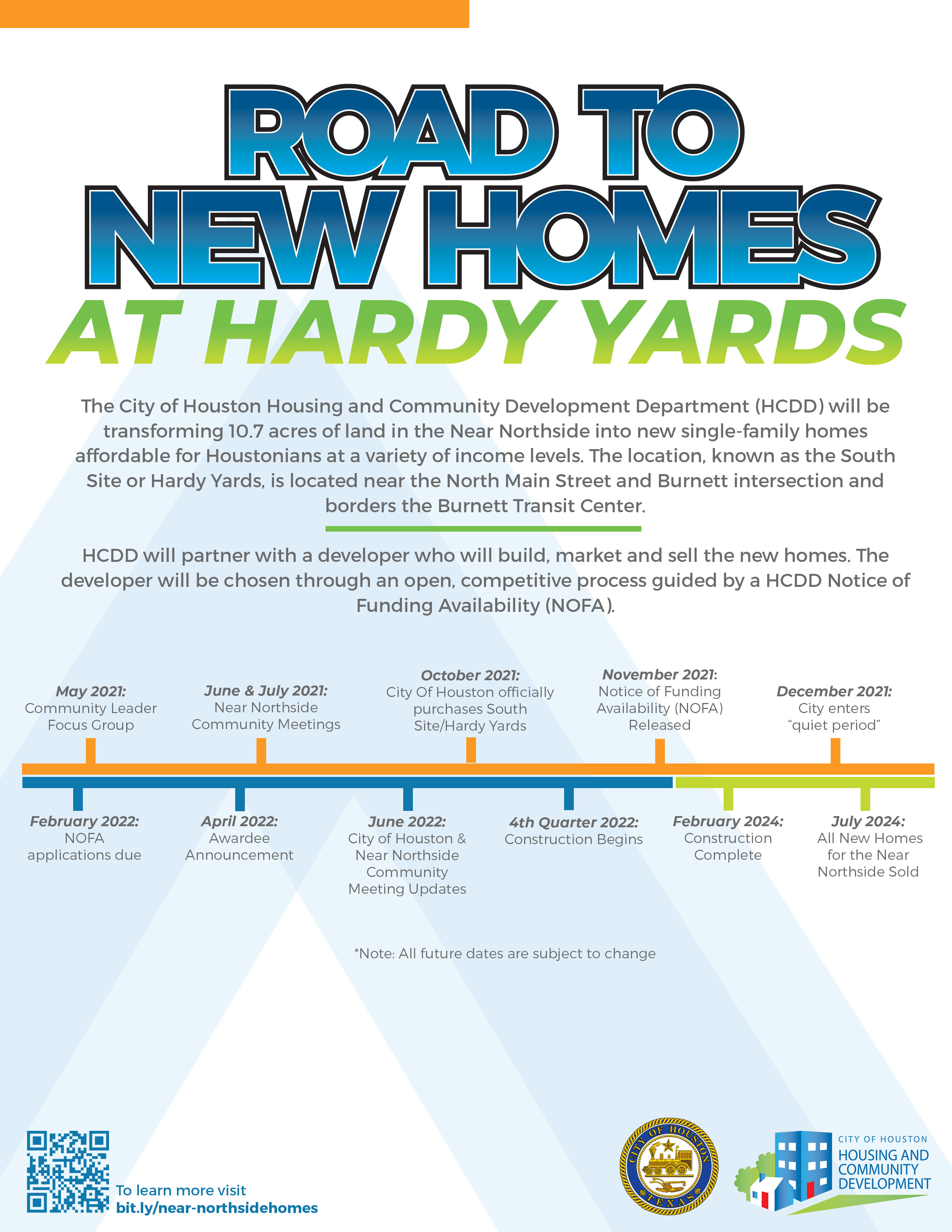 Road to New Homes at Hardy Yards