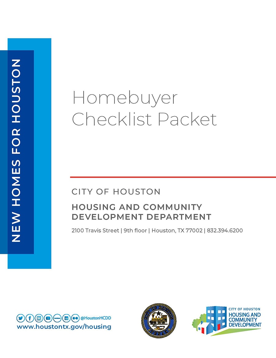 Homebuyer Checklist Packet