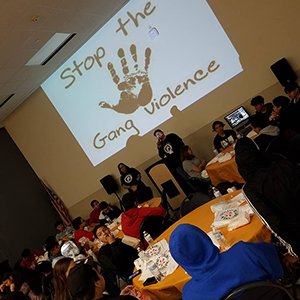 Stop Gang Violence Graphic