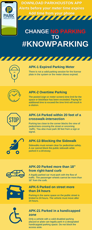 Parking Regulations Infographic