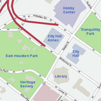 Map to City Hall Annex