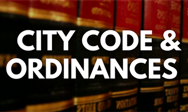 City Code and Ordinances