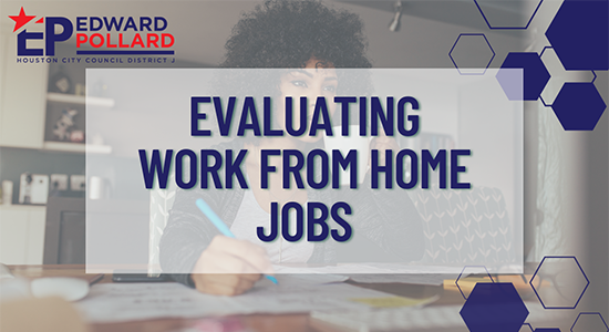 Evaluating Work from Home Jobs