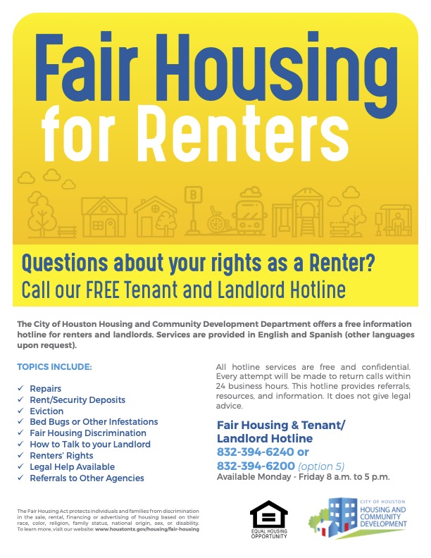 Hotline for Renters Poster