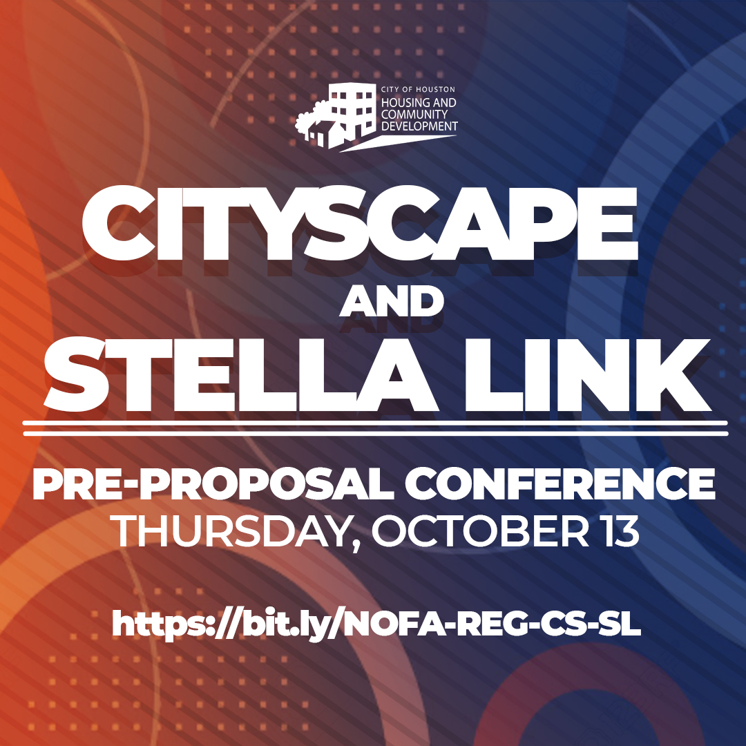 Stella Link & Cityscape Pre-Proposal Conference