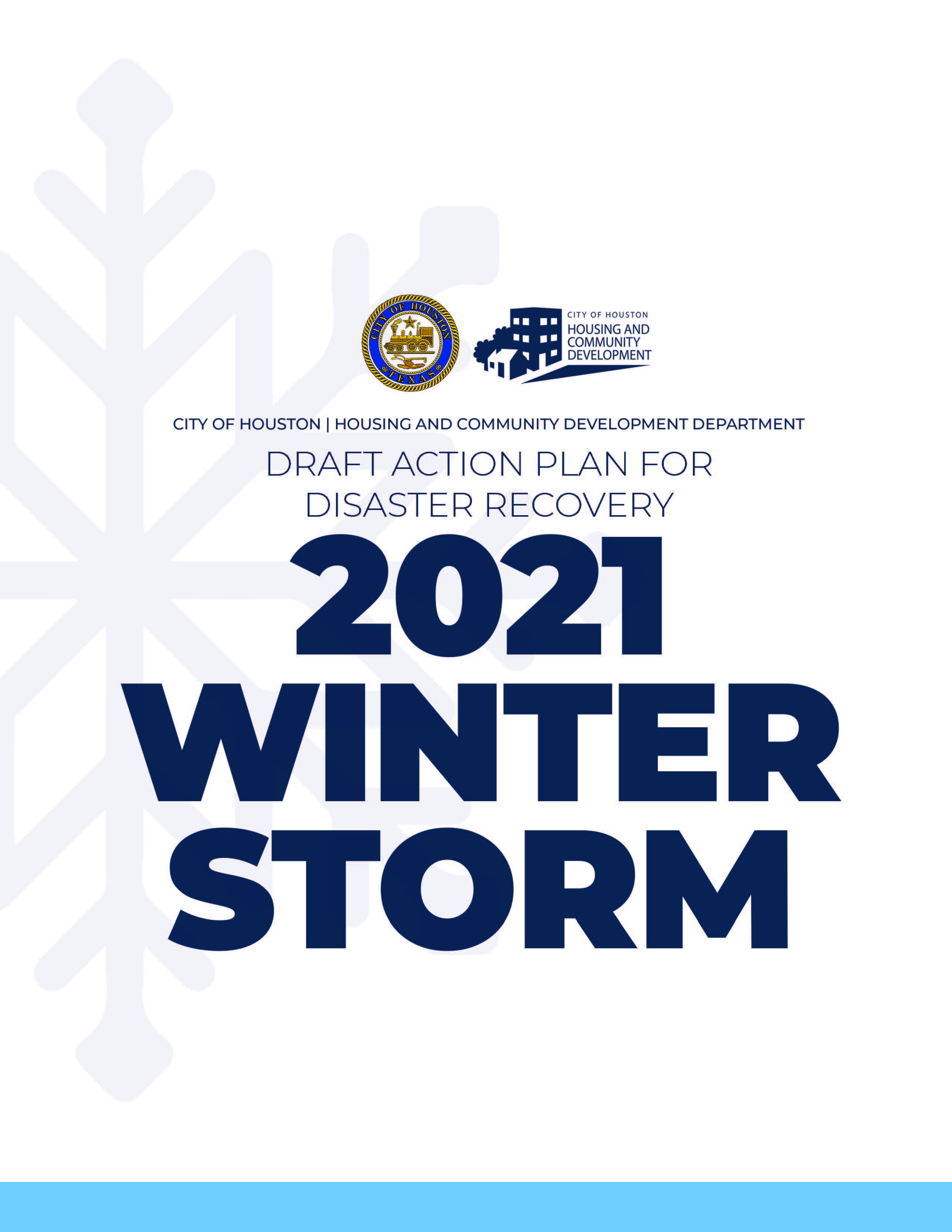 Draft Action Plan for Disaster Recovery-2021 Winter Storm