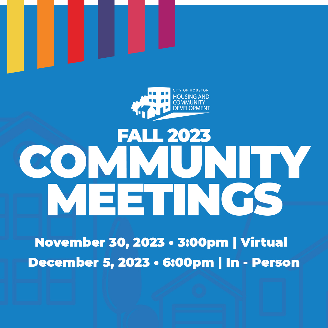 Fall 2023 Virtual Community Meeting
