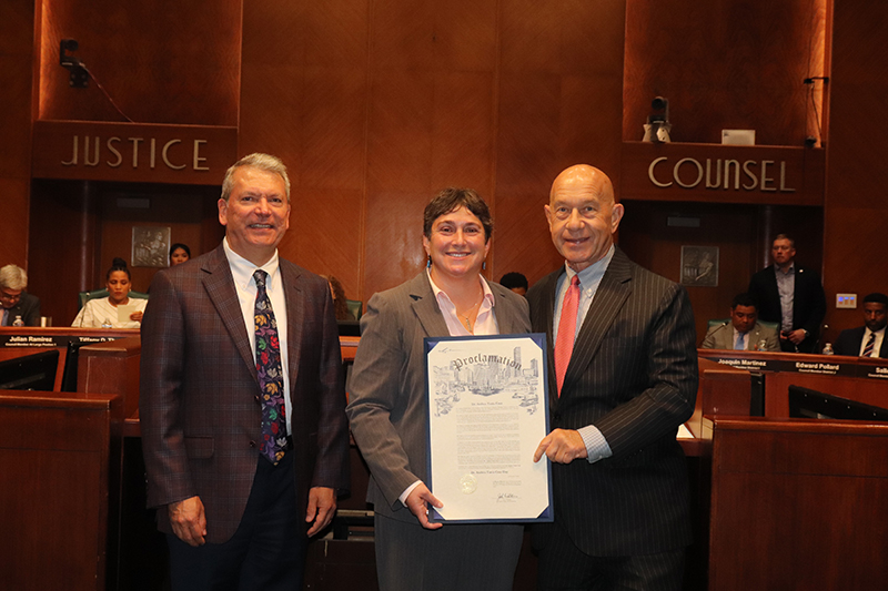 Proclamation to Adrea Tania Cruz