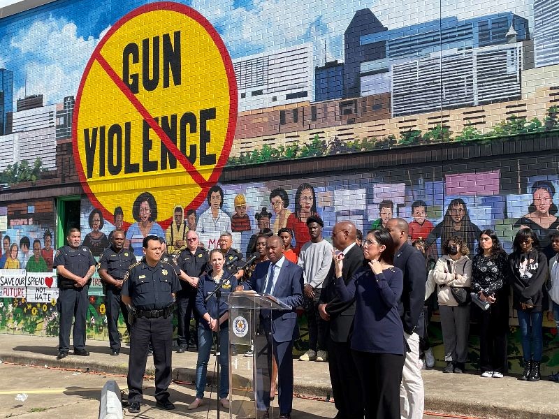 Mayor Speaking at End Gun Violence Event