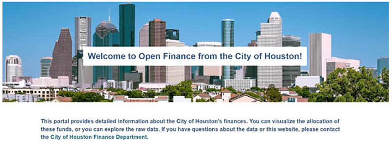 Mayor Turner Launches City of Houston Open Finance Initiative Tied to Financial Transparency