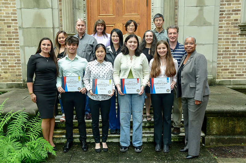 Scholarship Recipients Group Photo
