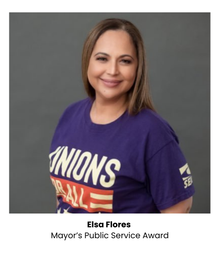 Jessica Campos, Mayor's Education in the Community Award
