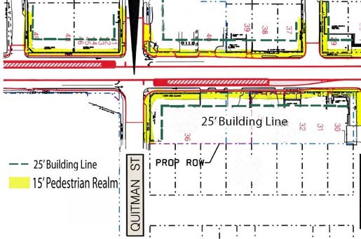 increased buildable area