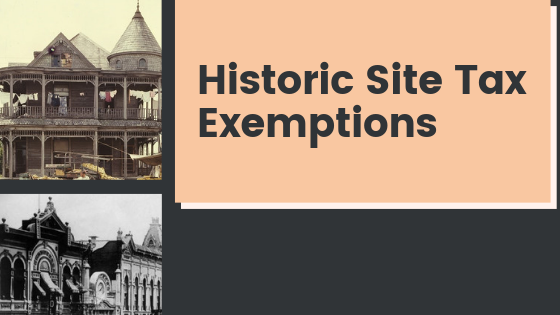 Historic Site Tax Exemptions