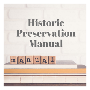 Historic Preservation Manual