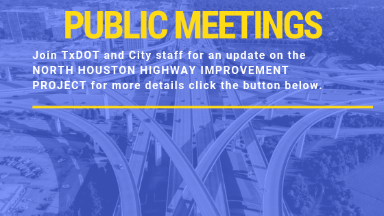 The North Houston Highway Improvement Project (NHHIP) public meeting