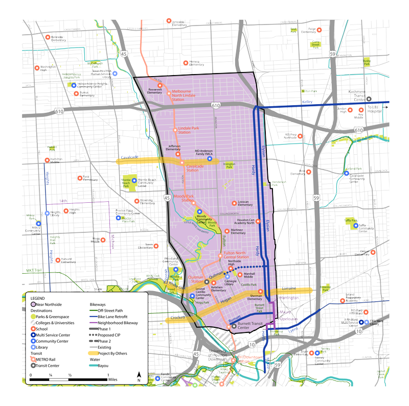Near Northside Phase 1 Map