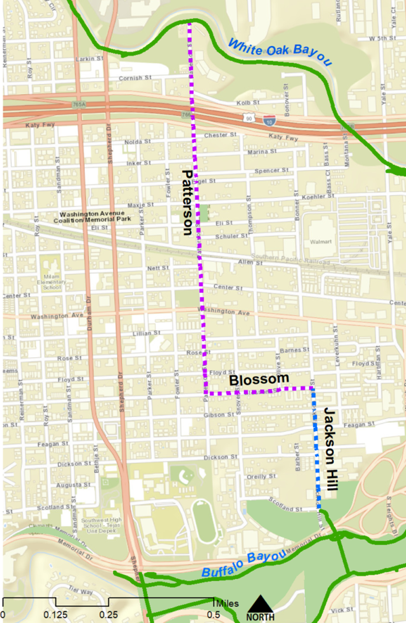 Patterson Rd Houston Cross Houston Bike Plan