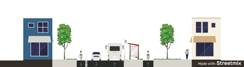 Existing Polk Street Design