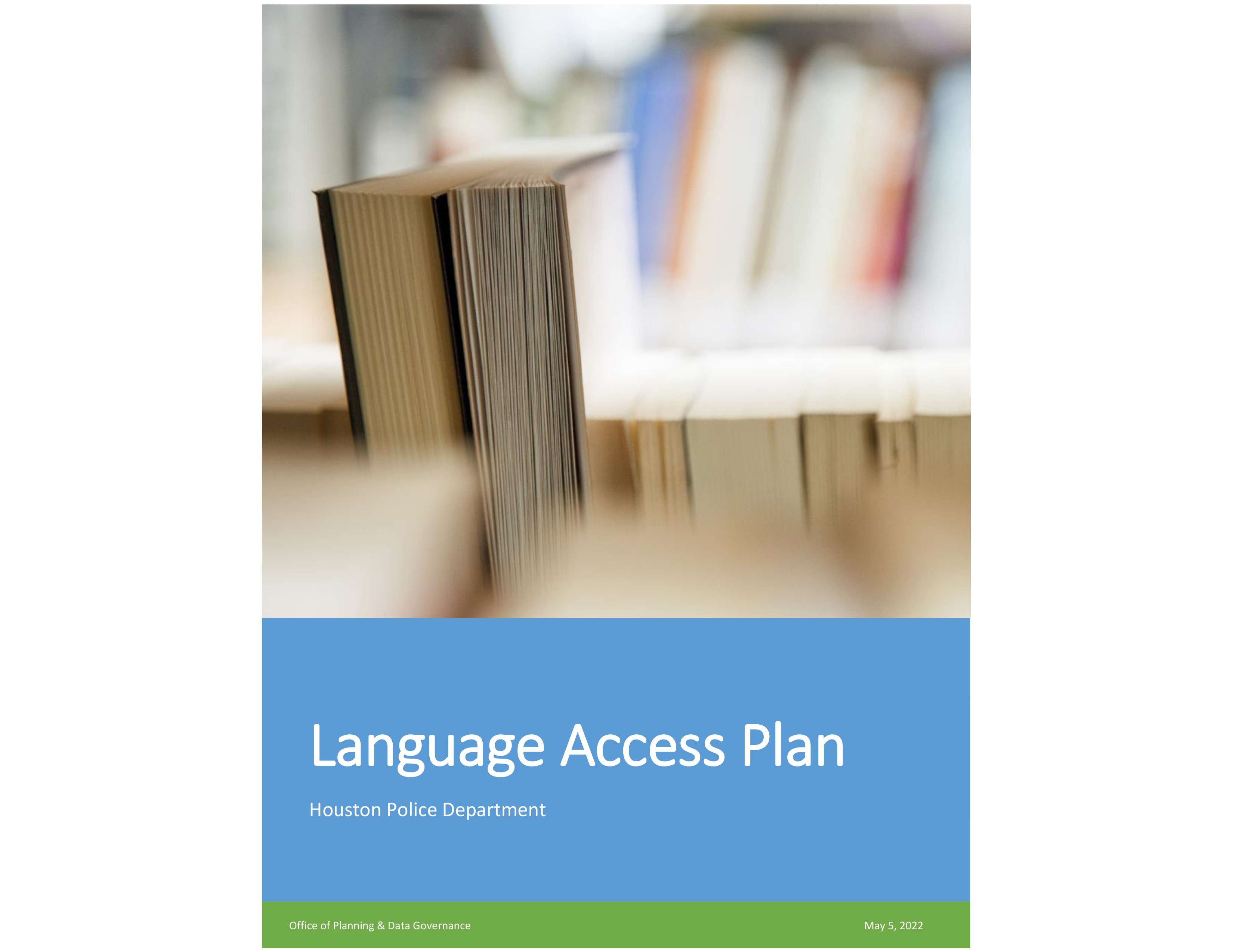 Language Access Plan