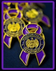 Purple Ribbon Pin