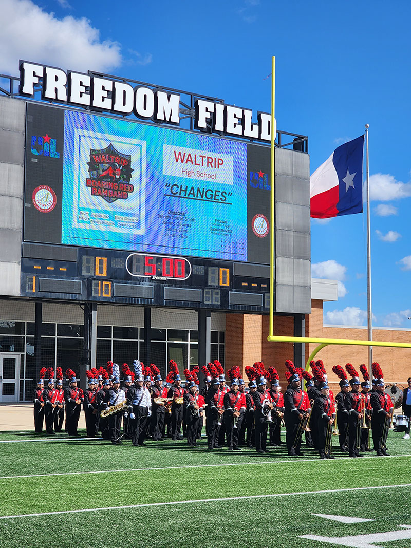 Waltrip High School Roaring Red Ram Band