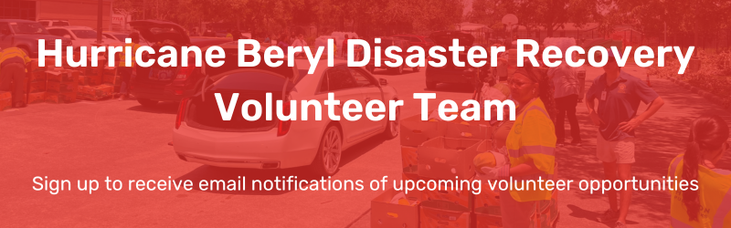 Hurricane Beryl Disaster Recovery Volunteer Team